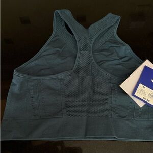 Target/Joy Lab Teal/Seaweed Seamless Racerback Sports Bra